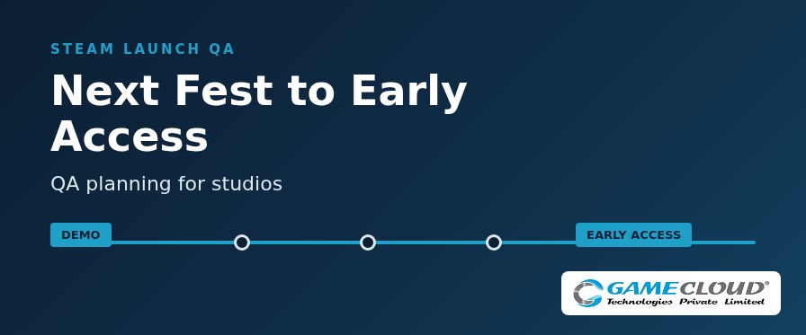 QA Between Steam Next Fest and Early Access: A Planning Guide for Studios